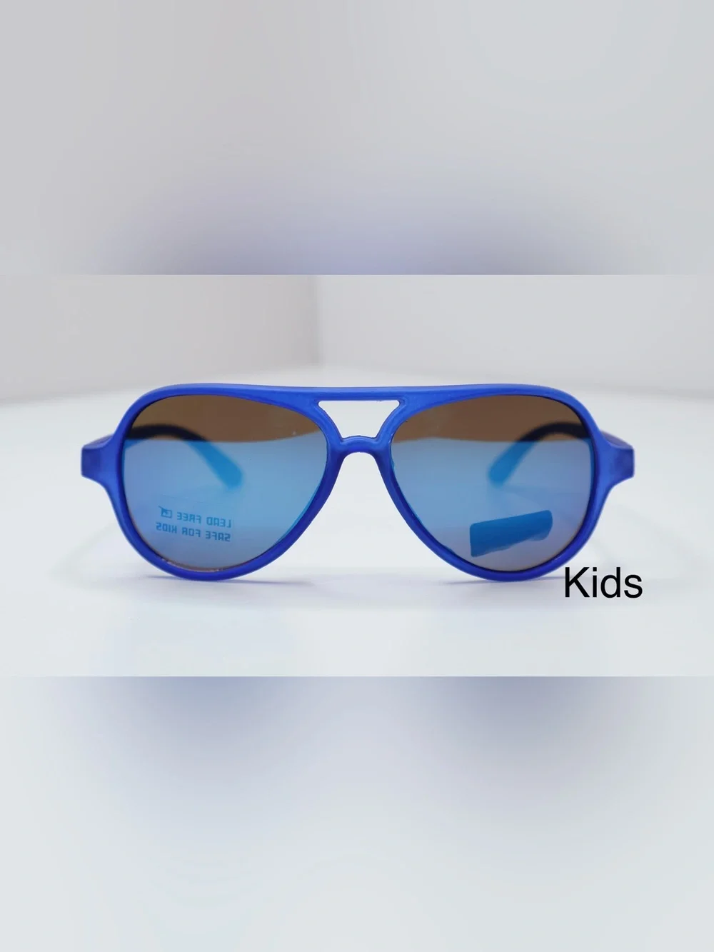 Kids Aviator-Style Sunglasses with Mirrored Lenses -